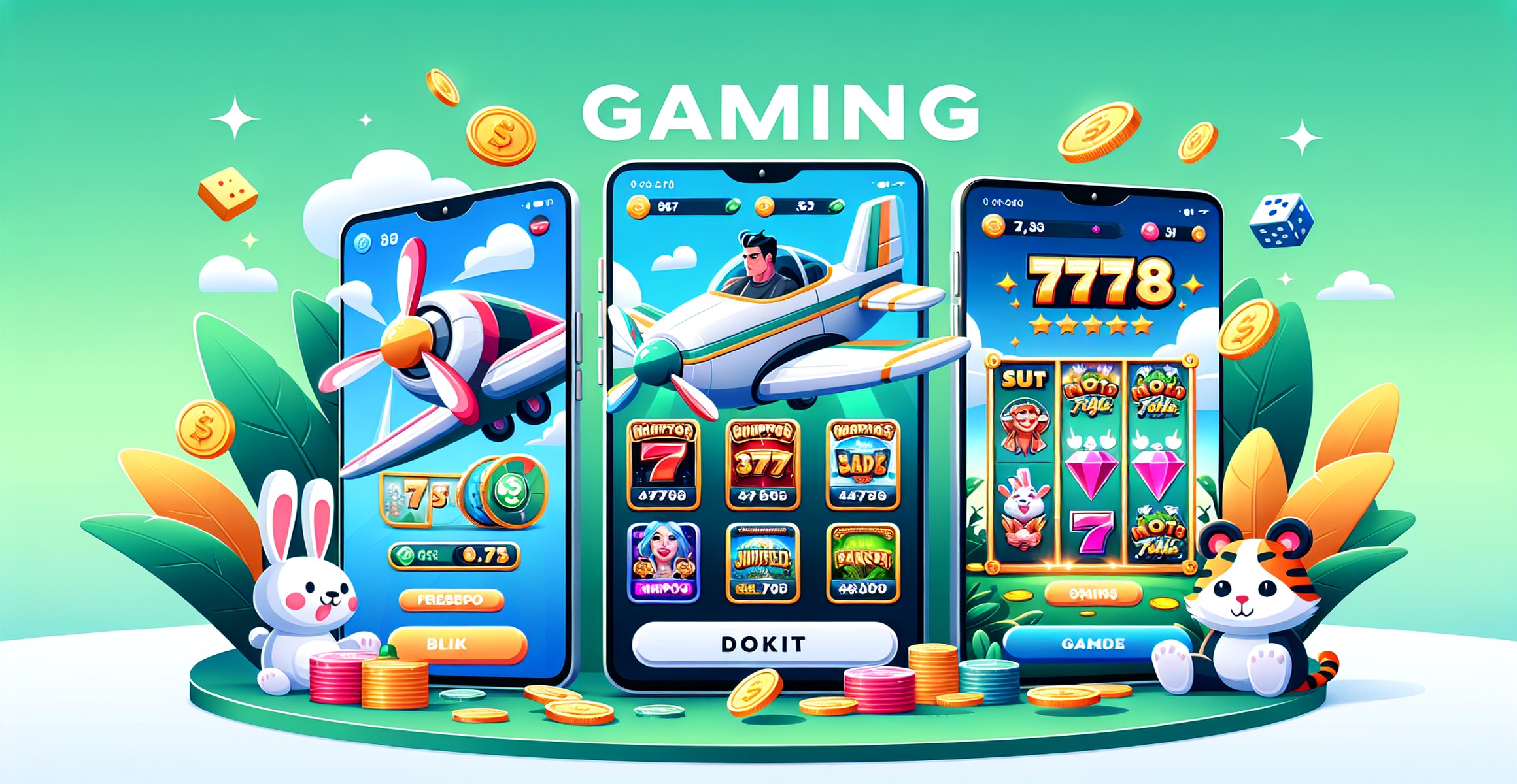 Fortune Rabbit Slots - Fun online slot game featured at EMUCASINO.